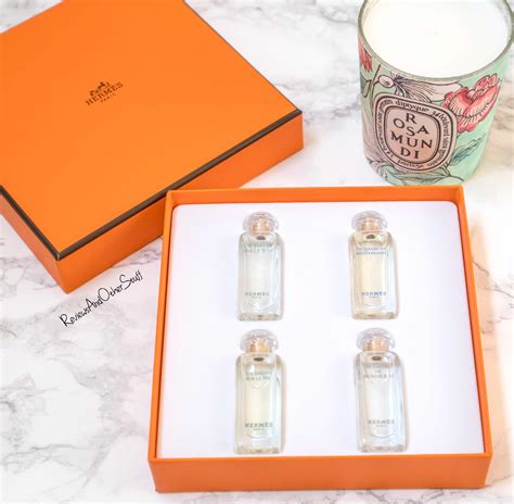 Hermes gardens perfume collection